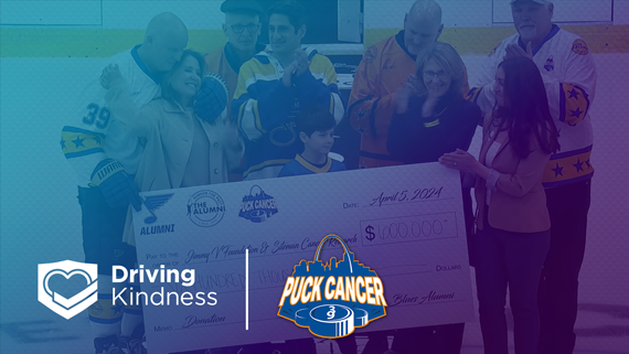CarShield TV Series Driving Kindness Live Event Puck Cancer